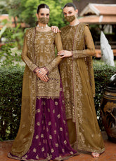 Naayab By Flossie Kuch Khas Embroidered Chiffon 3 Piece Unstitched Suit FL25NV1 D-K-103