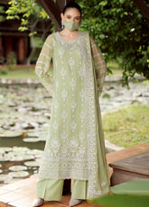 Naayab By Flossie Kuch Khas Embroidered Chiffon 3 Piece Unstitched Suit FL25NV1 D-K-107