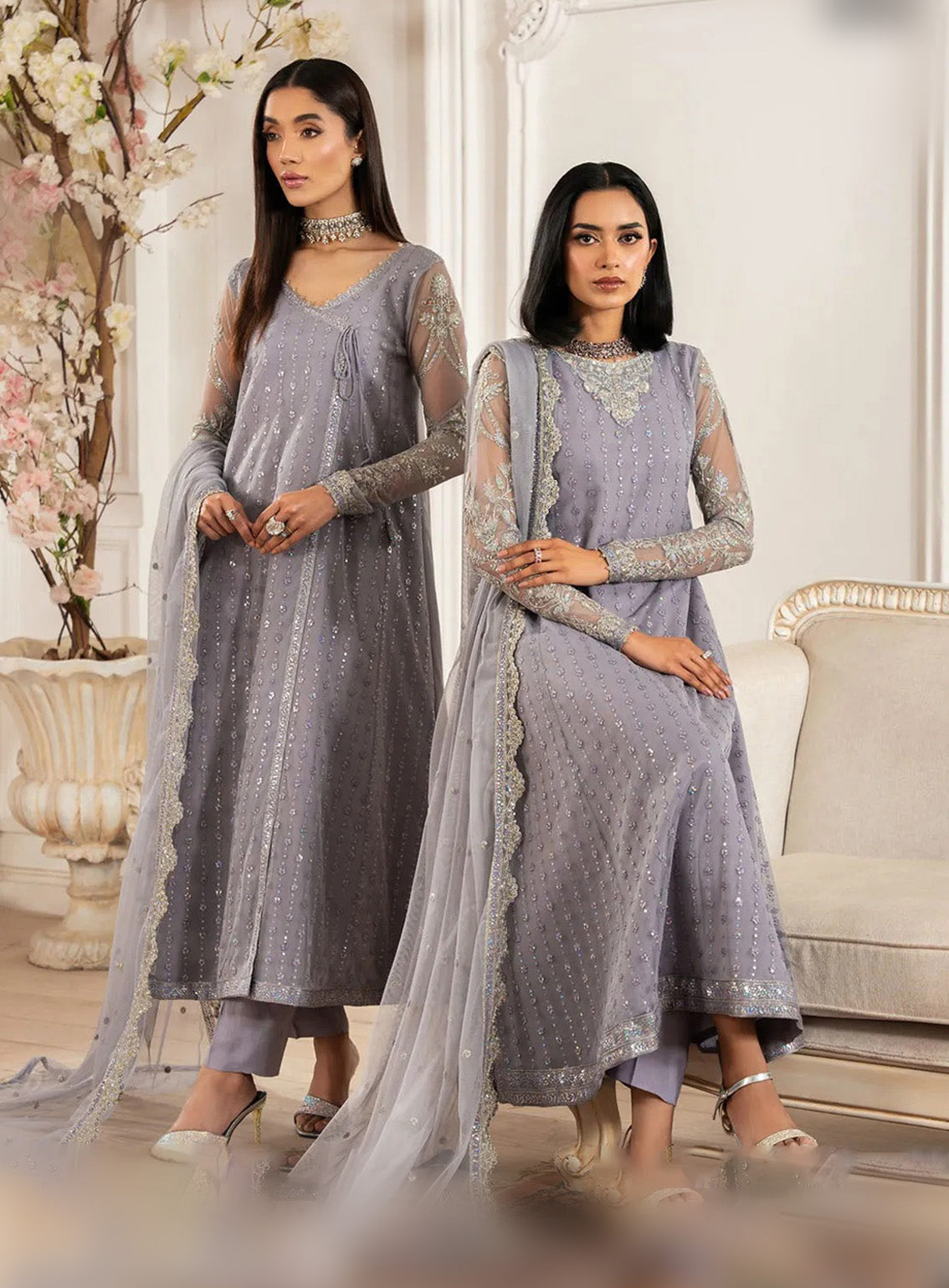 Nafees By Zarif Embroidered Net 3 Piece Unstitched Suit ZF24FE ZNAF-01 MERVE Nafees By Zarif Embroidered Net 3 Piece Unstitched Suit ZF24FE ZNAF-01 MERVE