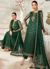 Nafees By Zarif Embroidered Net 3 Piece Unstitched Suit ZF24FE ZNAF-03 MELISA