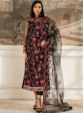 Nafees By Zarif Embroidered Net 3 Piece Unstitched Suit ZF24FE ZNAF-05 EVIN