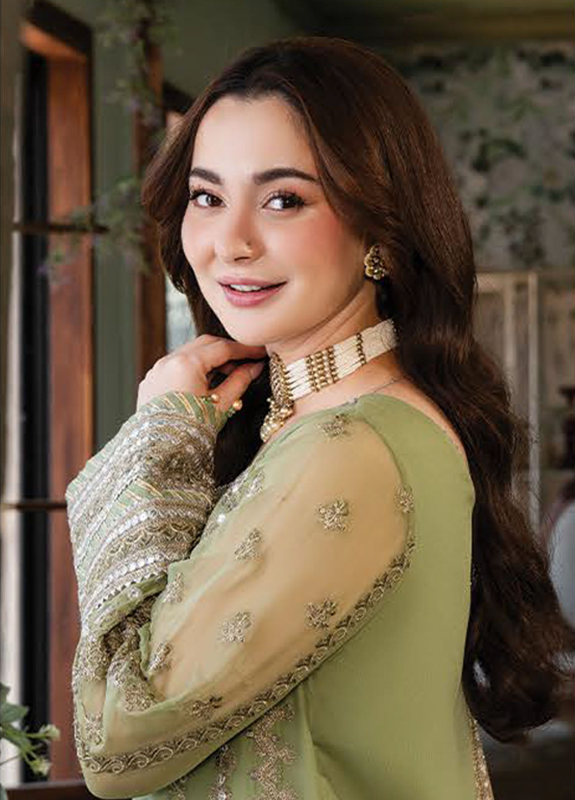 Naina By Imrozia Premium Embroidered Chiffon 3 Piece Unstitched Suit IMP24N I-191 AABIA Naina By Imrozia Premium Embroidered Chiffon 3 Piece Unstitched Suit IMP24N I-191 AABIA