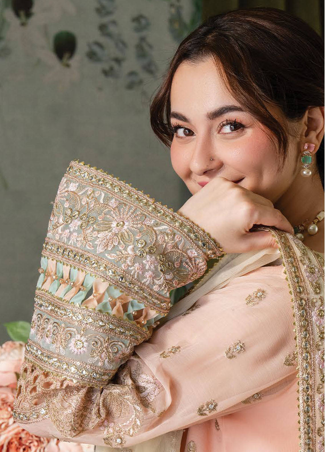 Naina By Imrozia Premium Embroidered Chiffon 3 Piece Unstitched Suit IMP24N I-193 KASHUD Naina By Imrozia Premium Embroidered Chiffon 3 Piece Unstitched Suit IMP24N I-193 KASHUD