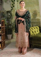 Naina By Imrozia Premium Embroidered Chiffon 3 Piece Unstitched Suit IMP24N I-195 GUL