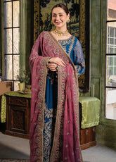 Naina By Imrozia Premium Embroidered Chiffon 3 Piece Unstitched Suit IMP24N I-197 AFSA