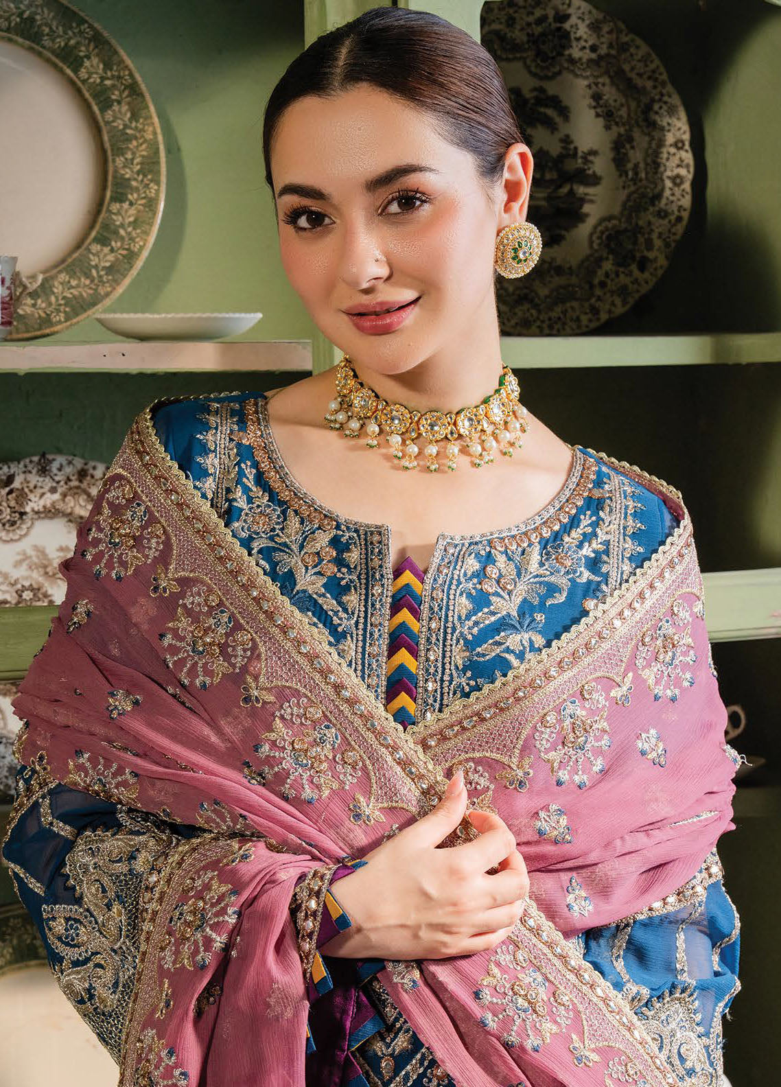 Naina By Imrozia Premium Embroidered Chiffon 3 Piece Unstitched Suit IMP24N I-197 AFSA Naina By Imrozia Premium Embroidered Chiffon 3 Piece Unstitched Suit IMP24N I-197 AFSA