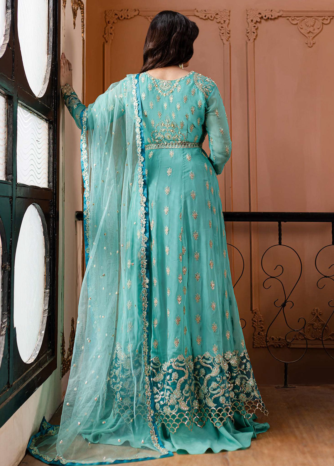 Naira By Roheenaz Embroidered Chiffon 4 Piece Unstitched Suit RNZ24N RNZ-02 SAMIRA Naira By Roheenaz Embroidered Chiffon 4 Piece Unstitched Suit RNZ24N RNZ-02 SAMIRA