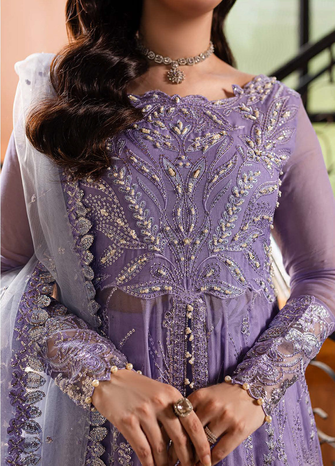 Naira By Roheenaz Embroidered Chiffon 4 Piece Unstitched Suit RNZ24N RNZ-06 ZAINA Naira By Roheenaz Embroidered Chiffon 4 Piece Unstitched Suit RNZ24N RNZ-06 ZAINA