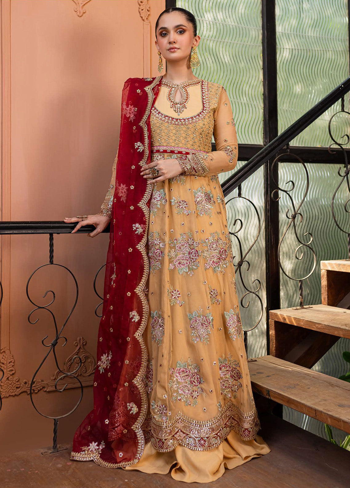 Naira By Roheenaz Embroidered Chiffon 4 Piece Unstitched Suit RNZ24N RNZ-07 AYLIN Naira By Roheenaz Embroidered Chiffon 4 Piece Unstitched Suit RNZ24N RNZ-07 AYLIN