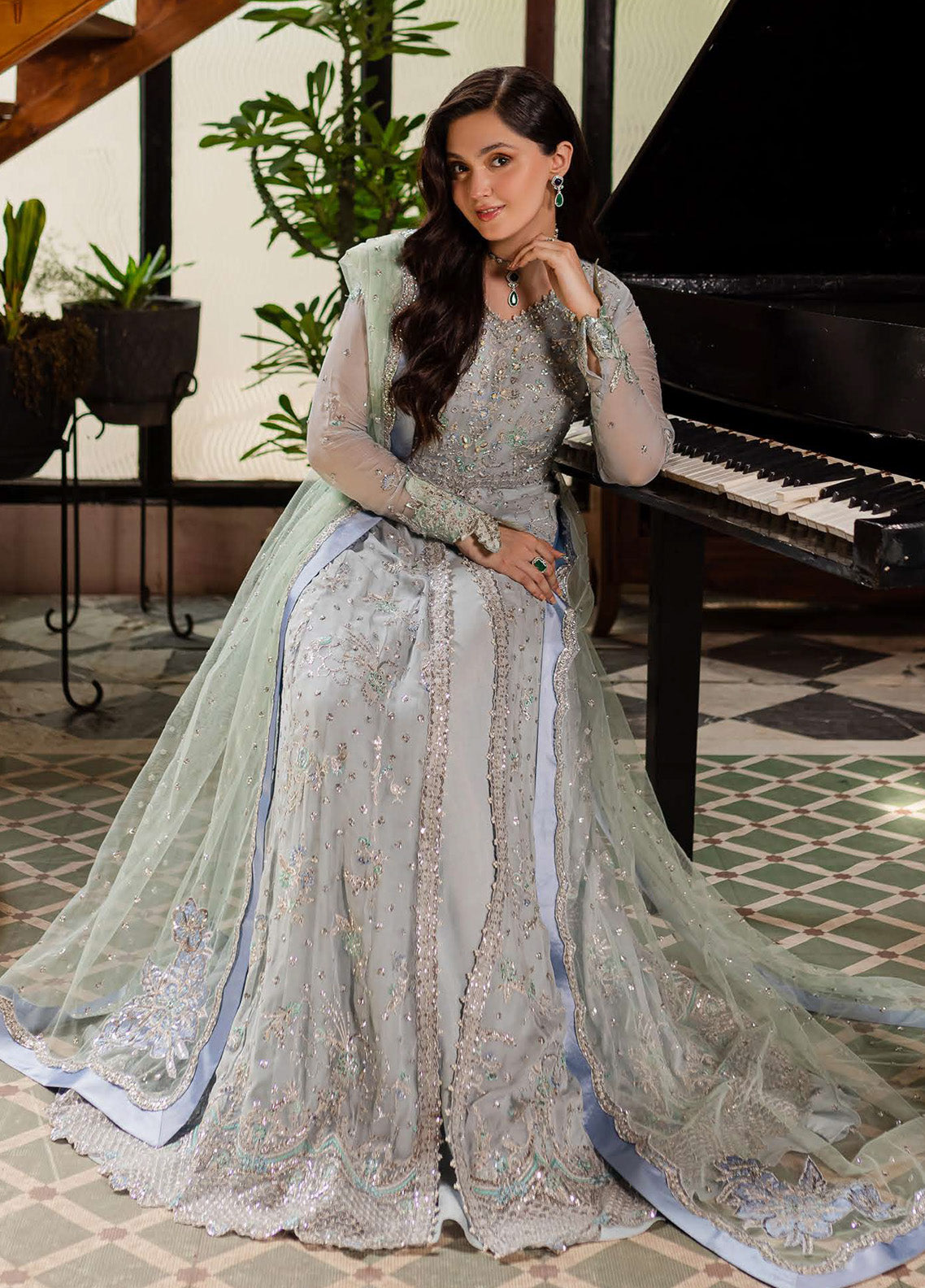 Naira By Roheenaz Embroidered Chiffon 4 Piece Unstitched Suit RNZ24N RNZ-08 AALIYAH Naira By Roheenaz Embroidered Chiffon 4 Piece Unstitched Suit RNZ24N RNZ-08 AALIYAH