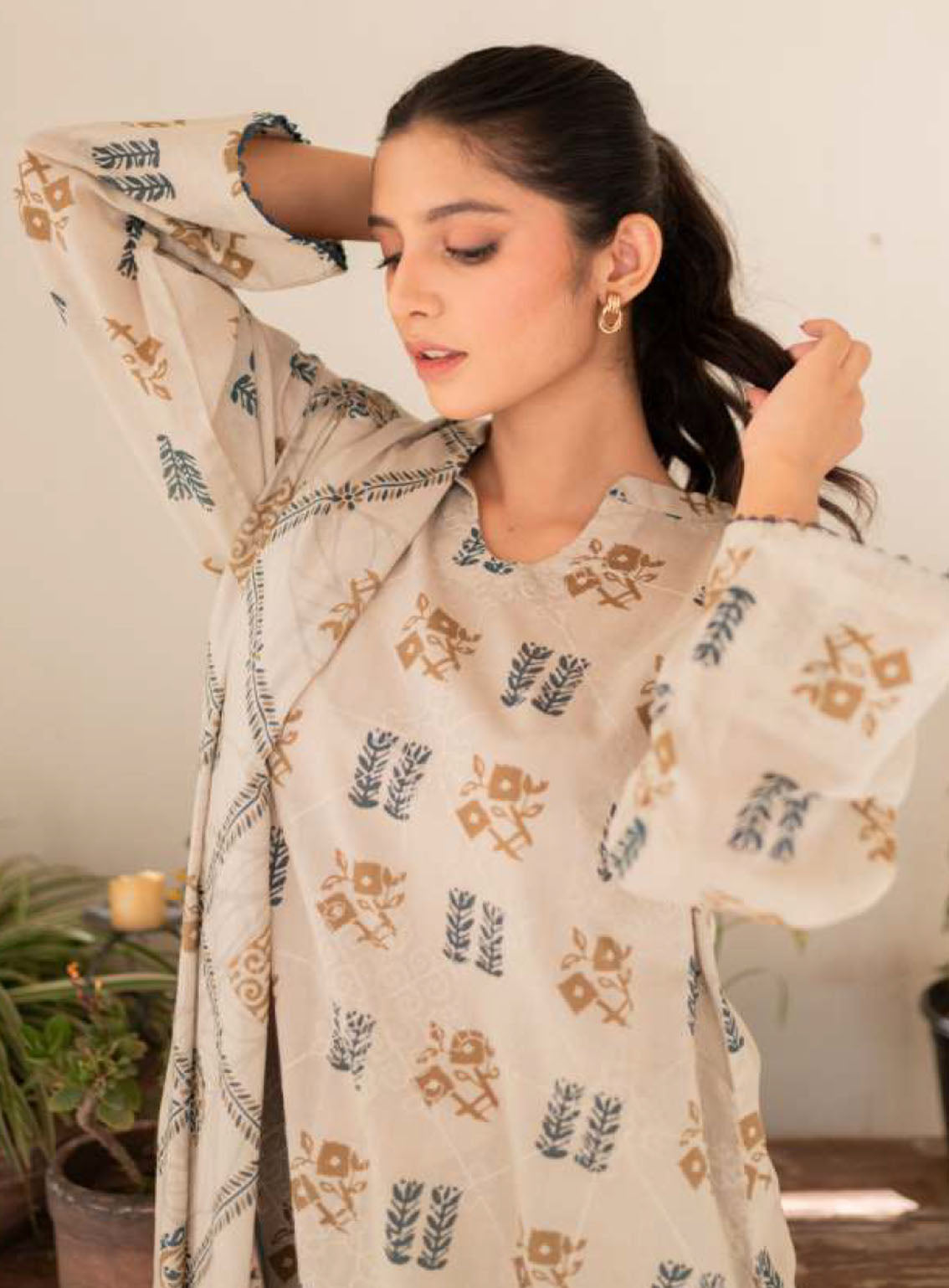Naqsh By Rashid Textile Embroidered Lawn 3 Piece Unstitched Suit RT24NEL D-8486 Naqsh By Rashid Textile Embroidered Lawn 3 Piece Unstitched Suit RT24NEL D-8486