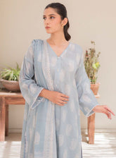 Naqsh By Rashid Textile Embroidered Lawn 3 Piece Unstitched Suit RT24NEL D-8488