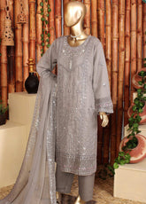 Naqshi By Romosh Embroidered Chiffon 3 Piece Stitched Suit RNPC25NCF D-191 (DG)