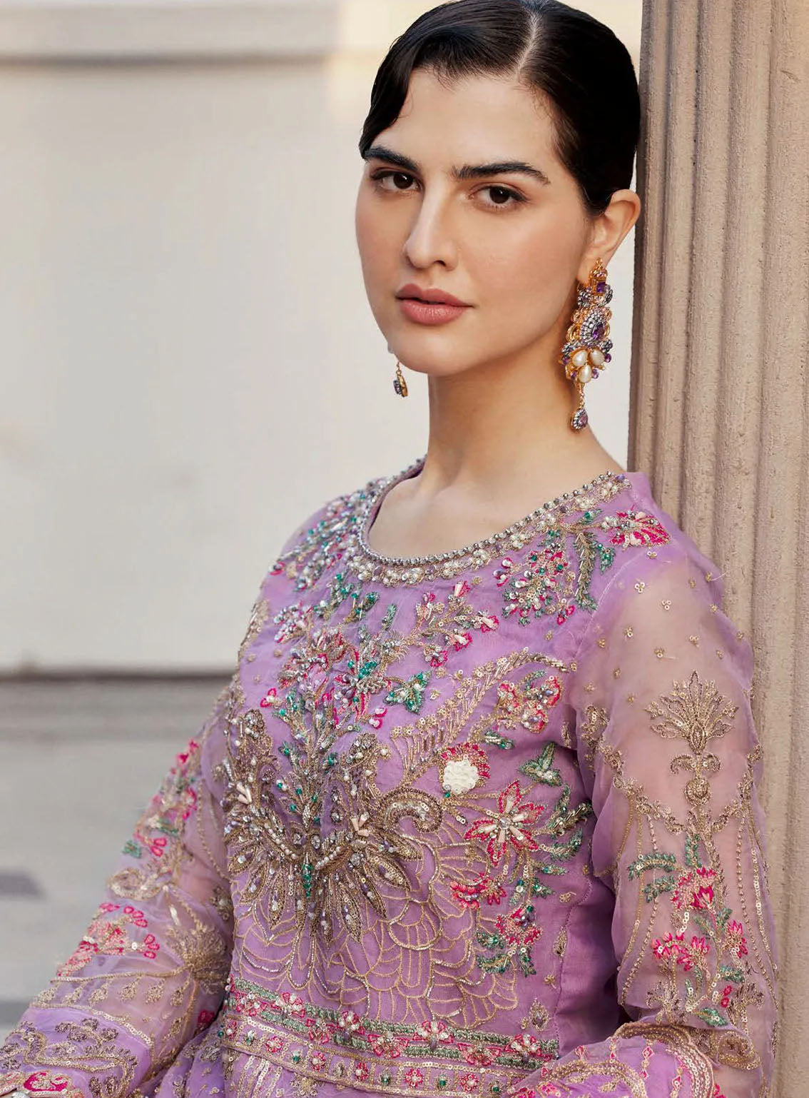 Nawabzadi By Emaan Adeel Embroidered Organza 3 Piece Unstitched Suit EA24N EA24N GITI Nawabzadi By Emaan Adeel Embroidered Organza 3 Piece Unstitched Suit EA24N EA24N GITI