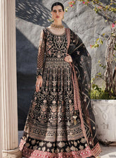 Nawabzadi By Emaan Adeel Embroidered Organza 3 Piece Unstitched Suit EA24N MAANVI