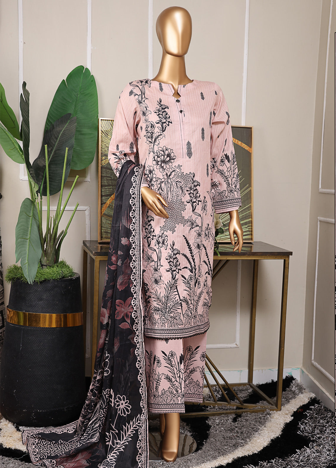 Nayab By HZ Textile Digital Printed Lawn 3 Piece Unstitched Suit HZ25NV2 NPD-01 Nayab By HZ Textile Digital Printed Lawn 3 Piece Unstitched Suit HZ25NV2 NPD-01