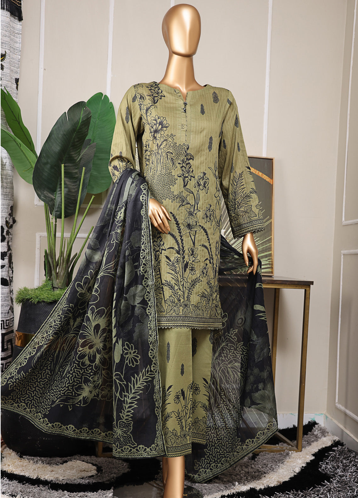 Nayab By HZ Textile Digital Printed Lawn 3 Piece Unstitched Suit HZ25NV2 NPD-02 Nayab By HZ Textile Digital Printed Lawn 3 Piece Unstitched Suit HZ25NV2 NPD-02
