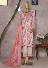 Nayab By HZ Textile Digital Printed Lawn 3 Piece Unstitched Suit HZ25NV2 NPD-03