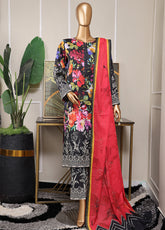 Nayab By HZ Textile Digital Printed Lawn 3 Piece Unstitched Suit HZ25NV2 NPD-04