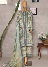 Nayab By HZ Textile Digital Printed Lawn 3 Piece Unstitched Suit HZ25NV2 NPD-05