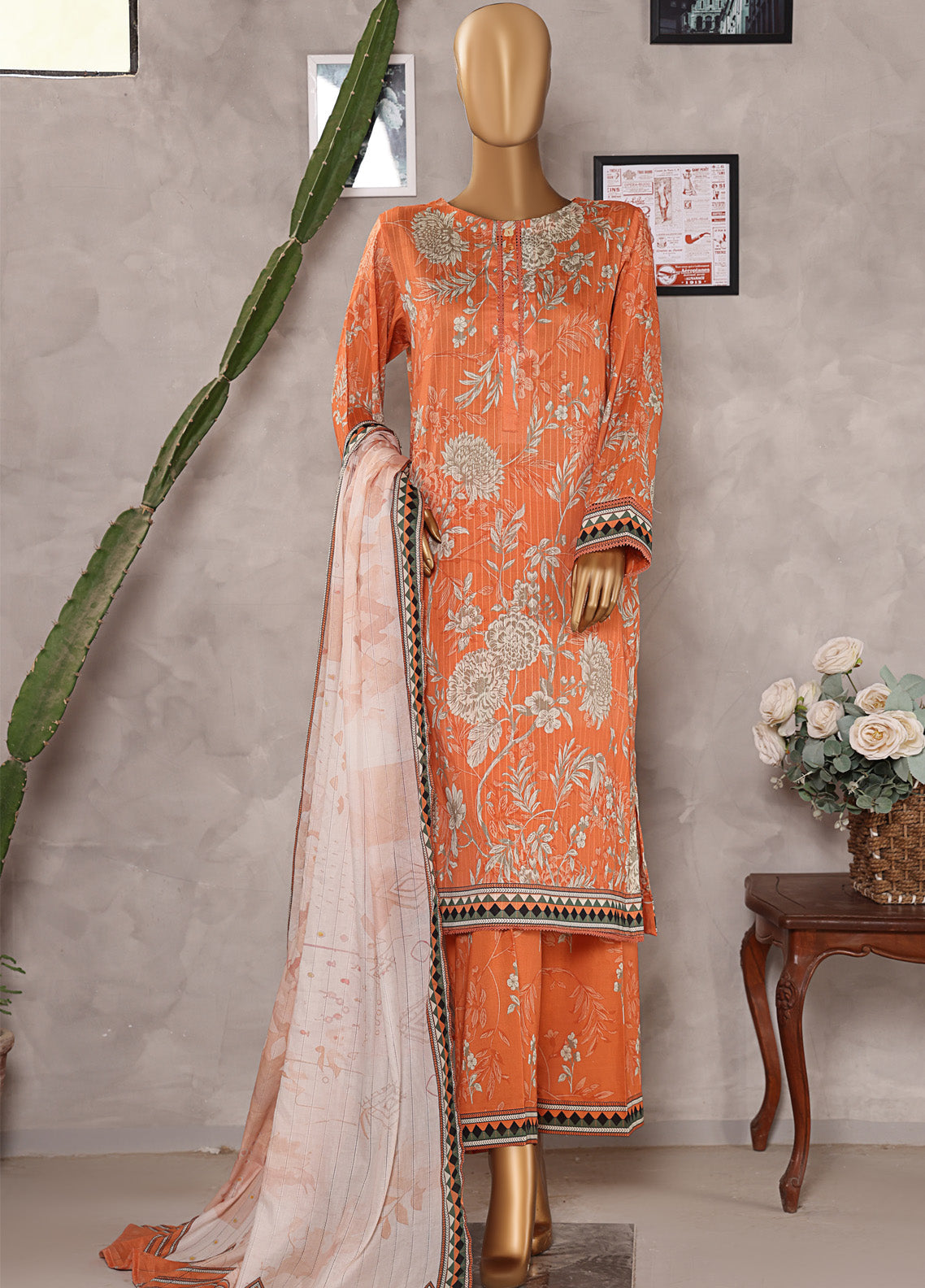 Nayab By HZ Textile Digital Printed Lawn 3 Piece Unstitched Suit HZ25NV2 NPD-09 Nayab By HZ Textile Digital Printed Lawn 3 Piece Unstitched Suit HZ25NV2 NPD-09