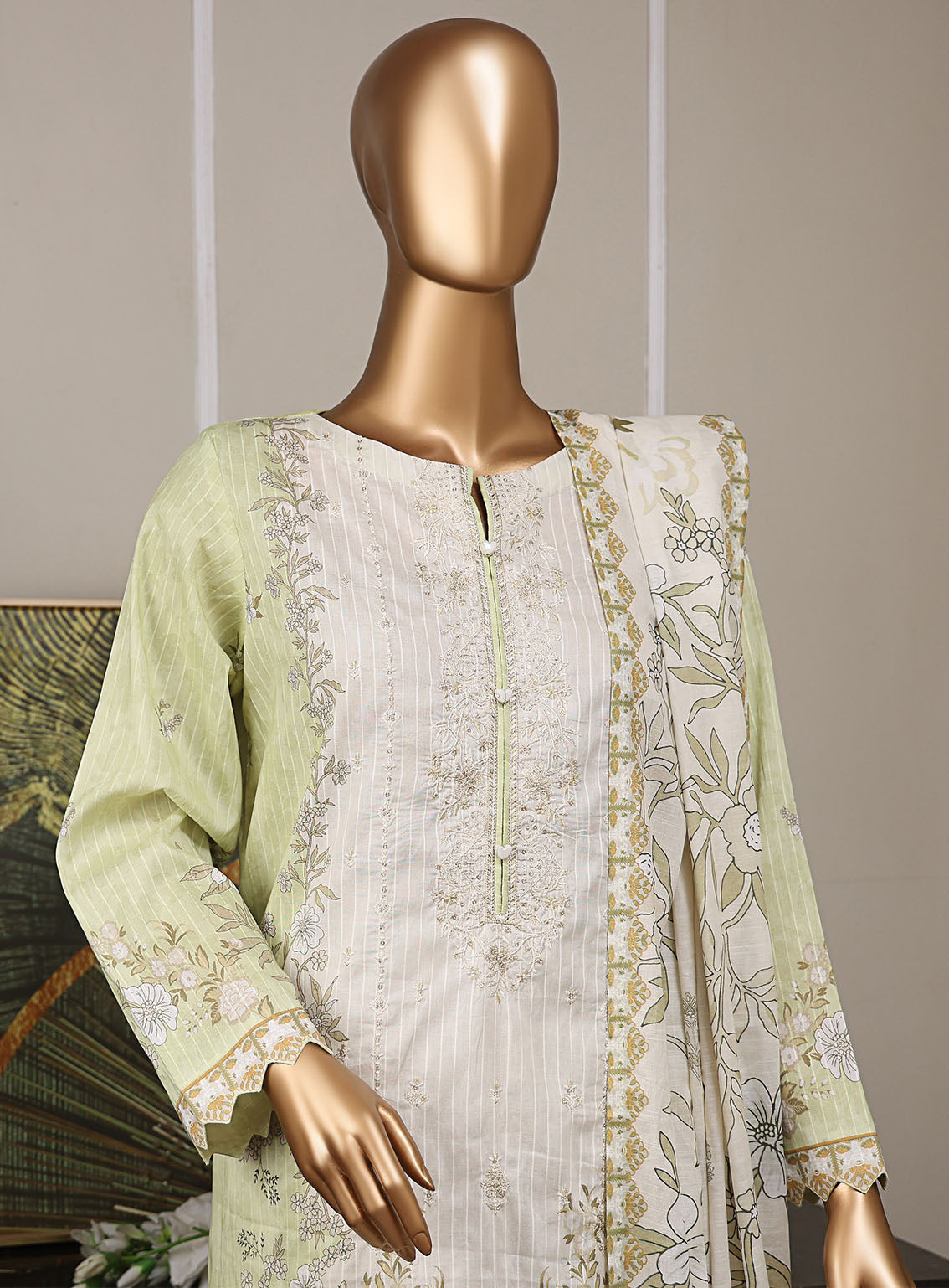 Nayab By HZ Textile Embroidered Cotton Lawn 3 Piece Unstitched Suit HZ25NPEDV3 NPE-01 Nayab By HZ Textile Embroidered Cotton Lawn 3 Piece Unstitched Suit HZ25NPEDV3 NPE-01