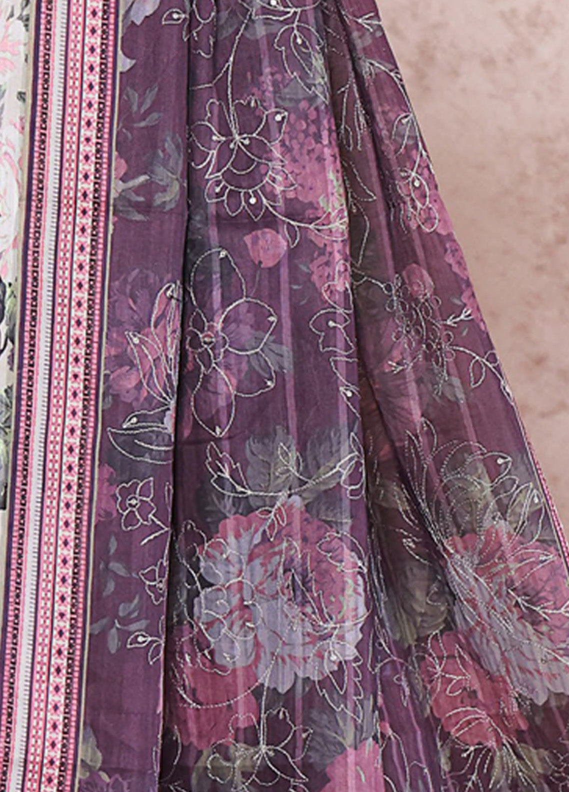 Nayab By HZ Textile Embroidered Cotton Lawn Doriya 3 Piece Unstitched Suit HZ24NED NEP-01 Nayab By HZ Textile Embroidered Cotton Lawn Doriya 3 Piece Unstitched Suit HZ24NED NEP-01