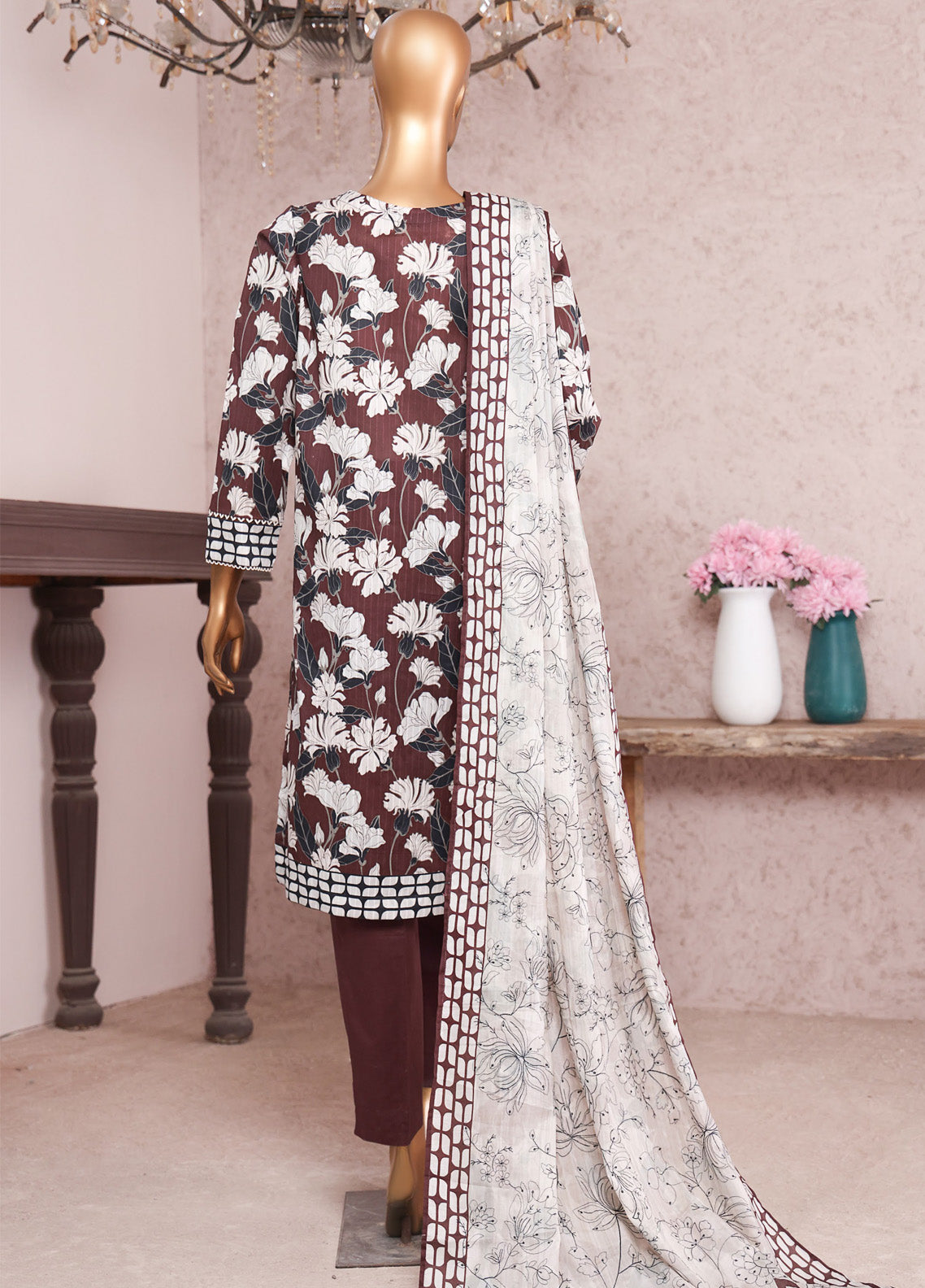 Nayab By HZ Textile Embroidered Cotton Lawn Doriya 3 Piece Unstitched Suit HZ24NED NEP-05 Nayab By HZ Textile Embroidered Cotton Lawn Doriya 3 Piece Unstitched Suit HZ24NED NEP-05