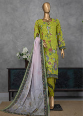Nayab By HZ Textile Embroidered Lawn 3 Piece Unstitched Suit HZ25NEV3 NPE-06