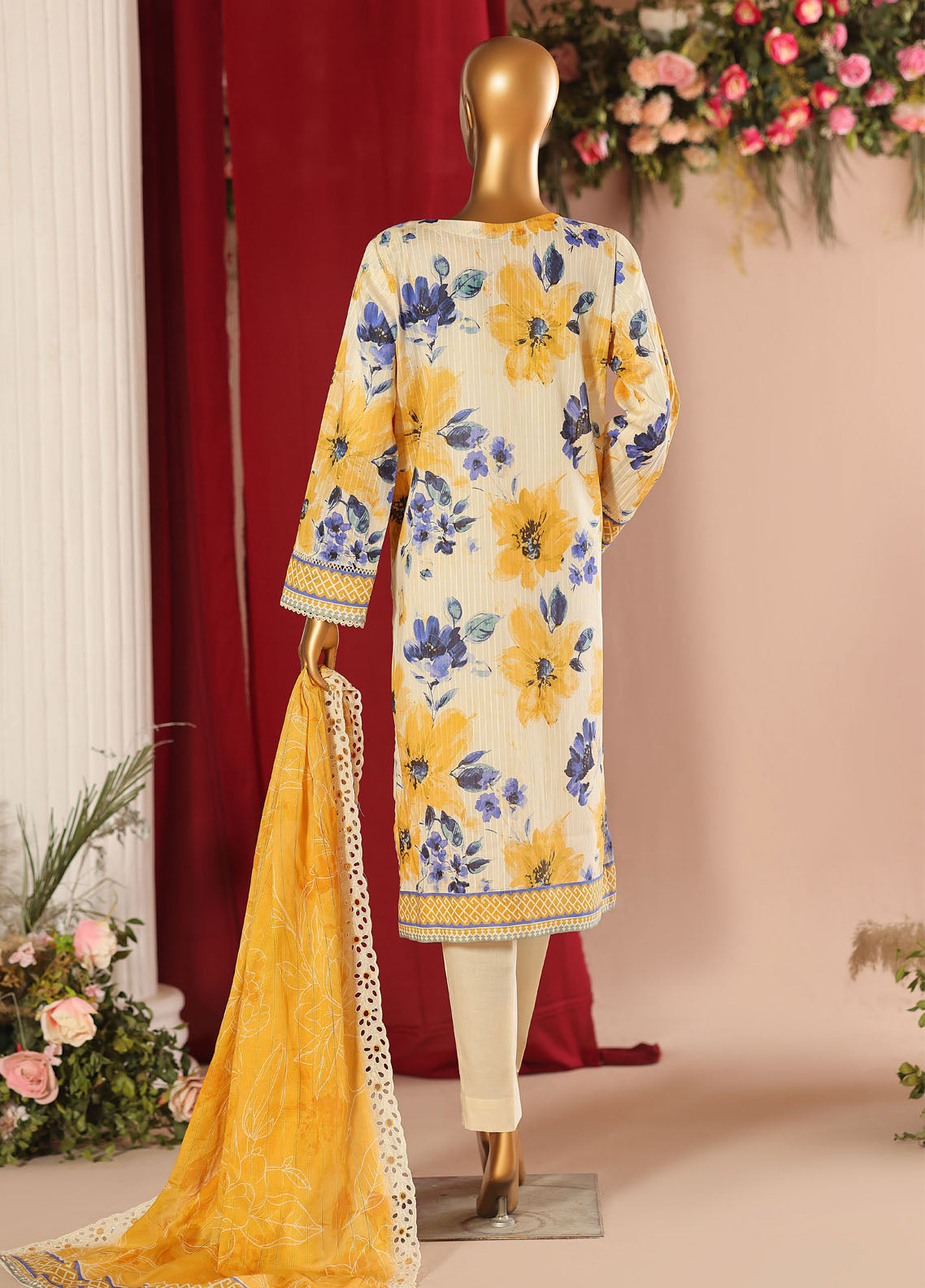 Nayab By HZ Textiles Printkari Embroidered Lawn 3 Piece Unstitched Suit HZ26NPE D-NPE-02 Nayab By HZ Textiles Printkari Embroidered Lawn 3 Piece Unstitched Suit HZ26NPE D-NPE-02