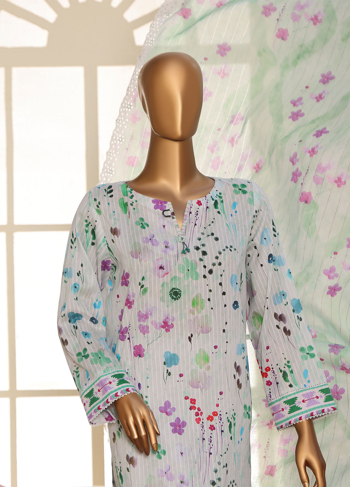 Nayab By HZ Textiles Printkari Embroidered Lawn 3 Piece Unstitched Suit HZ26NPE D-NPE-08 Nayab By HZ Textiles Printkari Embroidered Lawn 3 Piece Unstitched Suit HZ26NPE D-NPE-08
