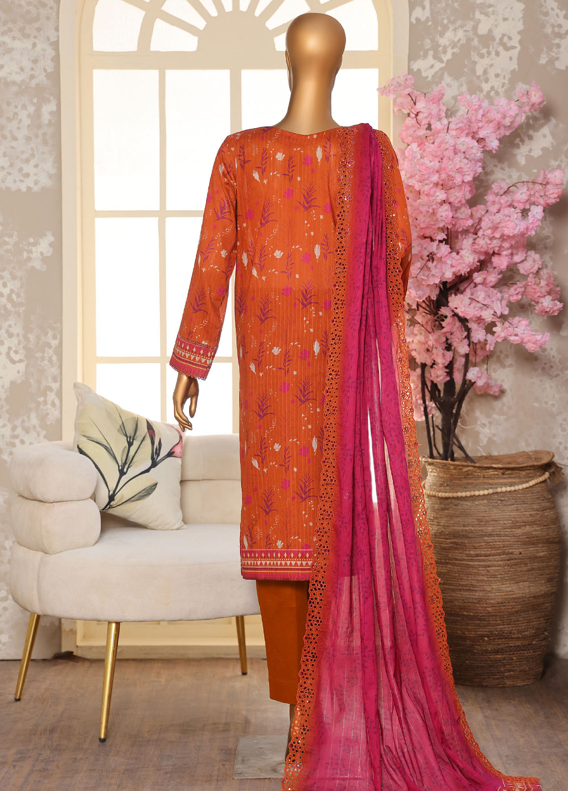 Nayab By HZ Textiles Printkari Embroidered Lawn 3 Piece Unstitched Suit HZ26NPE D-NPE-12 Nayab By HZ Textiles Printkari Embroidered Lawn 3 Piece Unstitched Suit HZ26NPE D-NPE-12
