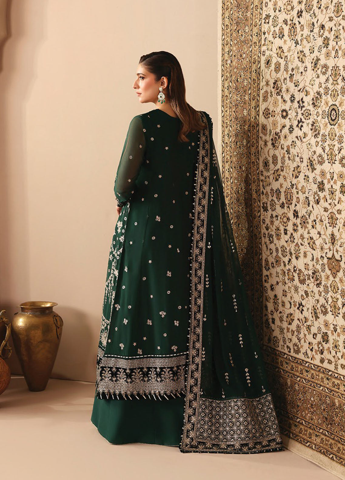 Neorah By Xenia Luxury Embroidered Chiffon 3 Piece Unstitched Suit XE26NL D-05 QAIFA Neorah By Xenia Luxury Embroidered Chiffon 3 Piece Unstitched Suit XE26NL D-05 QAIFA