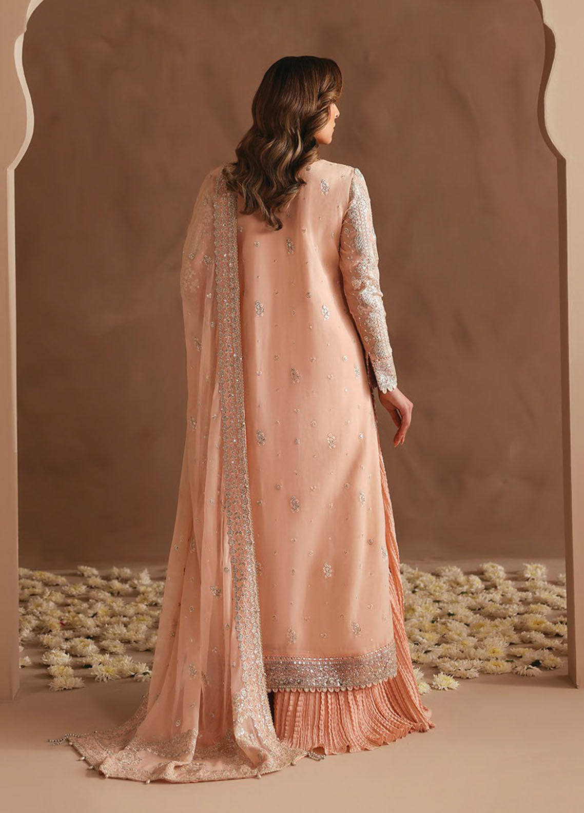 Neorah By Xenia Luxury Embroidered Chiffon 3 Piece Unstitched Suit XE26NL D-06 IDRAK Neorah By Xenia Luxury Embroidered Chiffon 3 Piece Unstitched Suit XE26NL D-06 IDRAK