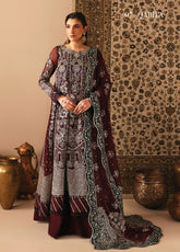 Neorah By Xenia Luxury Embroidered Chiffon 3 Piece Unstitched Suit XE26NL D-07 QABITA