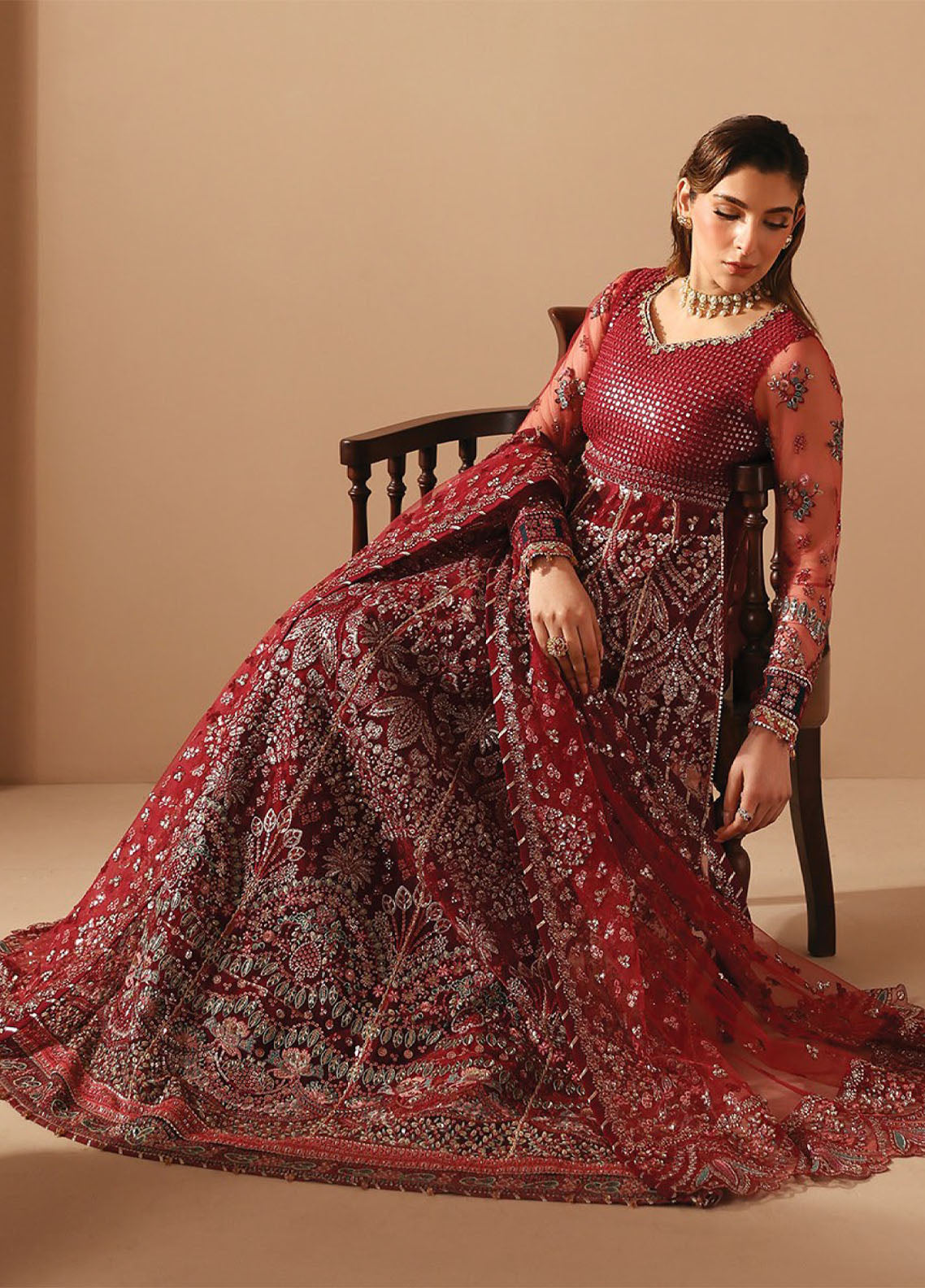 Neorah By Xenia Luxury Embroidered Net 3 Piece Unstitched Suit XE26NL D-08 DUREZA Neorah By Xenia Luxury Embroidered Net 3 Piece Unstitched Suit XE26NL D-08 DUREZA