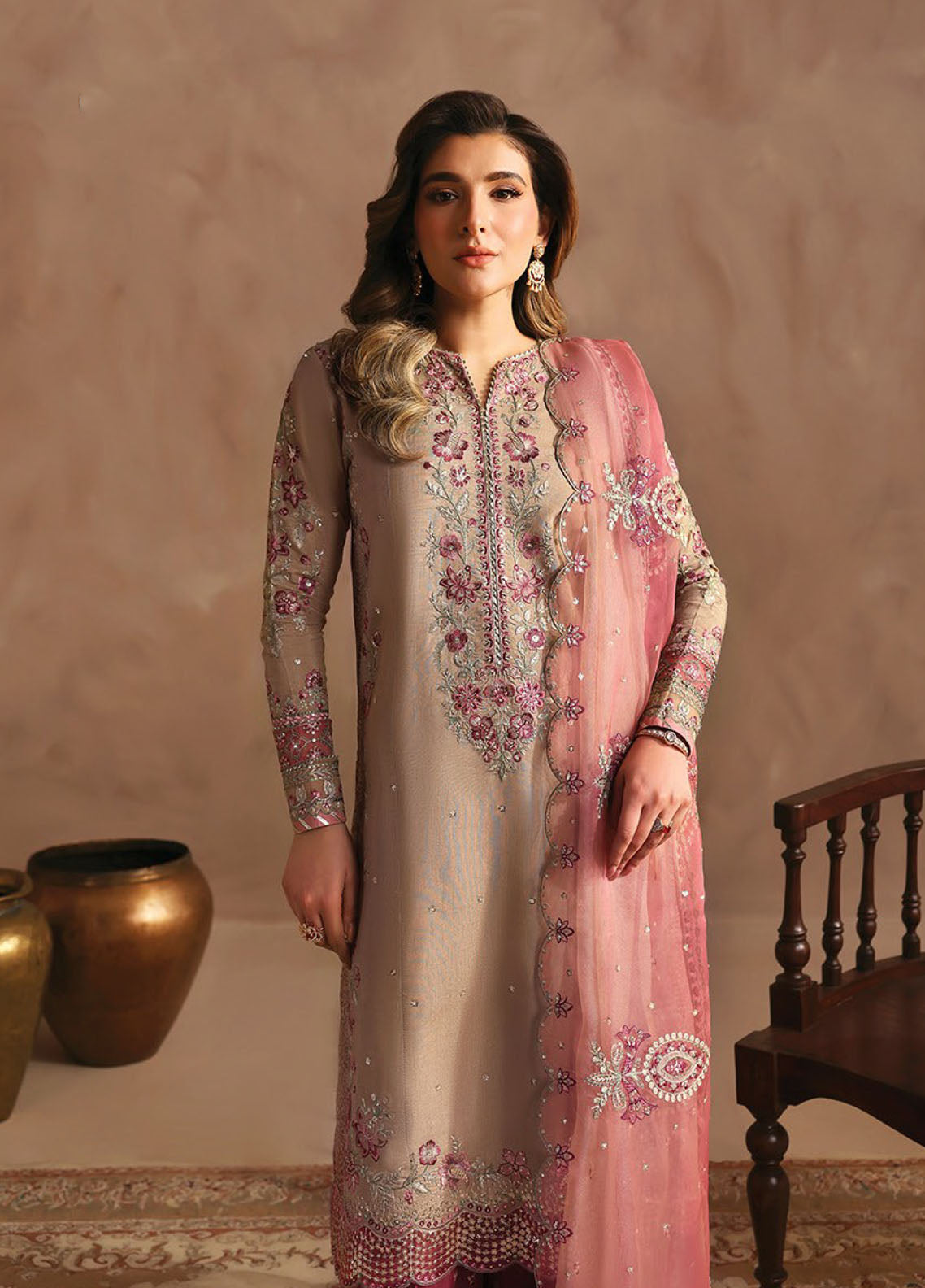 Neorah By Xenia Luxury Embroidered Raw Silk 3 Piece Unstitched Suit XE26NL D-01 TAEEN Neorah By Xenia Luxury Embroidered Raw Silk 3 Piece Unstitched Suit XE26NL D-01 TAEEN