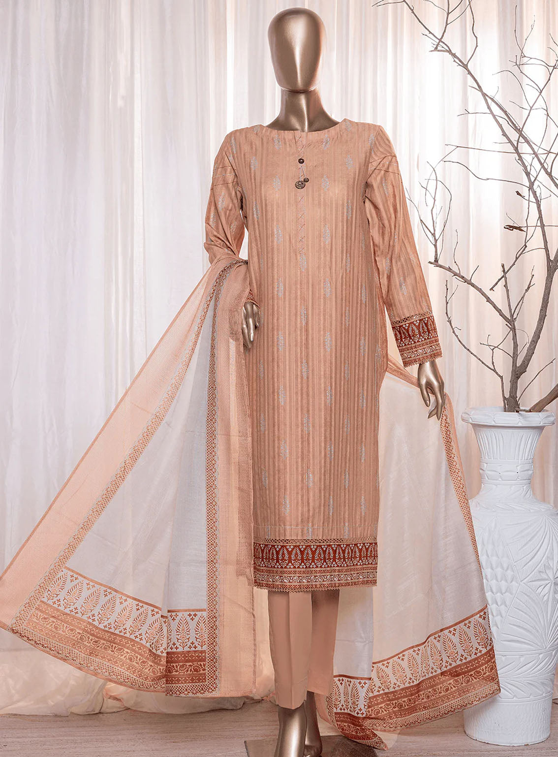 Ninokara By HZ Textile Digital Printed Lawn 3 Piece Unstitched Suit HZ24NK NP-203 Ninokara By HZ Textile Digital Printed Lawn 3 Piece Unstitched Suit HZ24NK NP-203