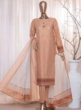 Ninokara By HZ Textile Digital Printed Lawn 3 Piece Unstitched Suit HZ24NK NP-203