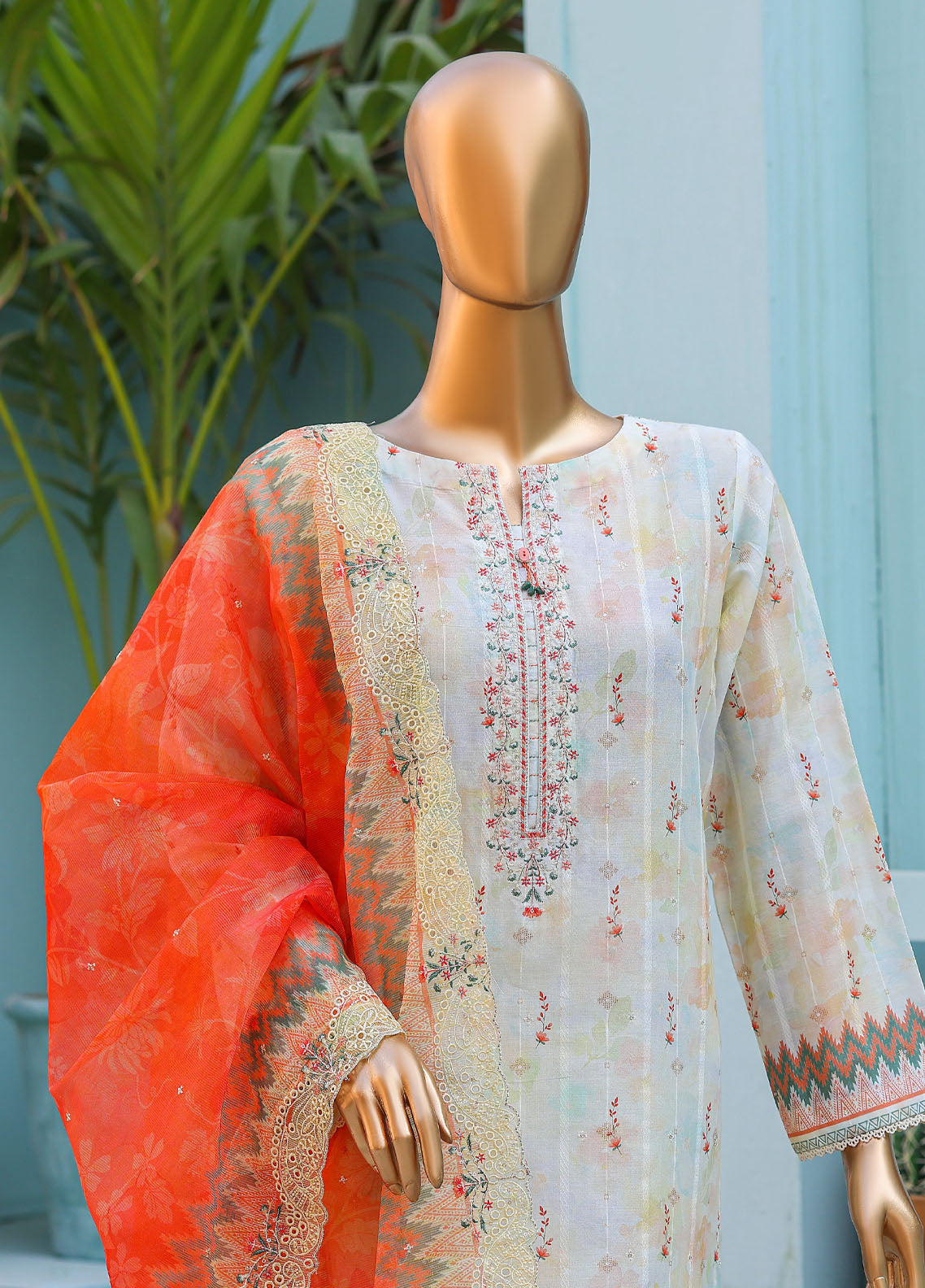 Ninokara By HZ Textiles Embroidered Jacquard 3 Piece Unstitched Suit HZ26NJ D-NJE-7004 Ninokara By HZ Textiles Embroidered Jacquard 3 Piece Unstitched Suit HZ26NJ D-NJE-7004