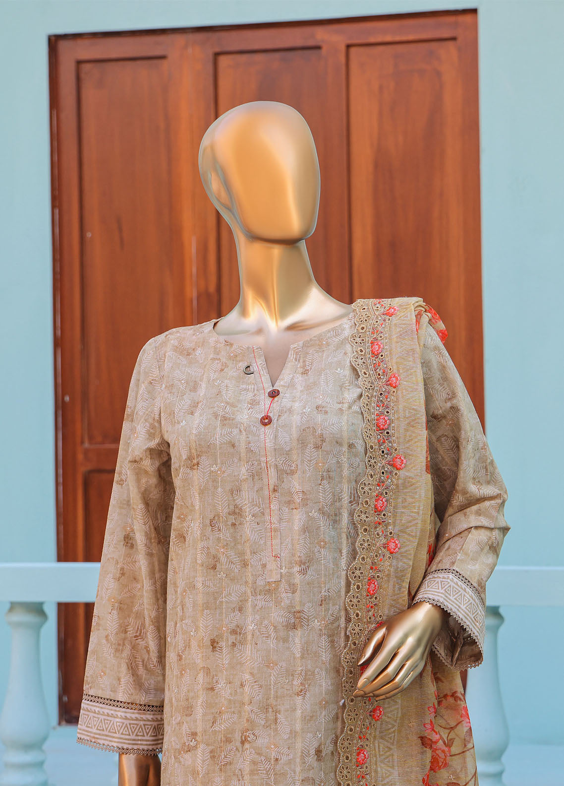 Ninokara By HZ Textiles Embroidered Jacquard 3 Piece Unstitched Suit HZ26NJ D-NJE-7006 Ninokara By HZ Textiles Embroidered Jacquard 3 Piece Unstitched Suit HZ26NJ D-NJE-7006