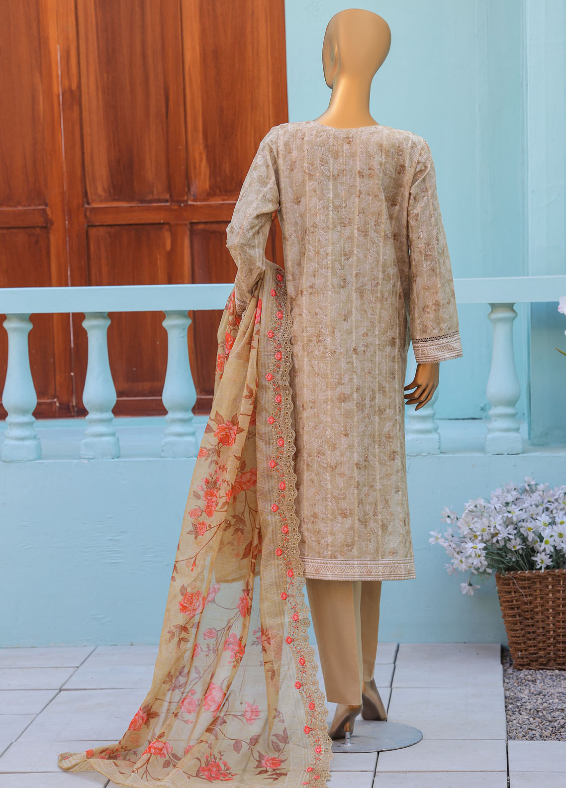 Ninokara By HZ Textiles Embroidered Jacquard 3 Piece Unstitched Suit HZ26NJ D-NJE-7006 Ninokara By HZ Textiles Embroidered Jacquard 3 Piece Unstitched Suit HZ26NJ D-NJE-7006