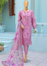 Ninokara By HZ Textiles Embroidered Jacquard 3 Piece Unstitched Suit HZ26NJ D-NJE-7007