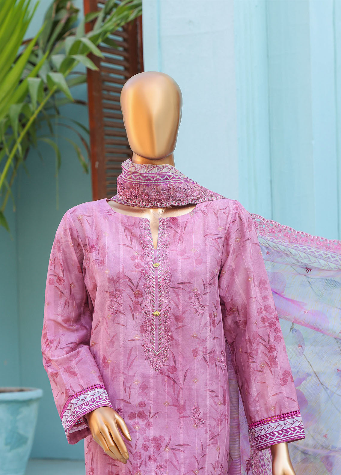 Ninokara By HZ Textiles Embroidered Jacquard 3 Piece Unstitched Suit HZ26NJ D-NJE-7007 Ninokara By HZ Textiles Embroidered Jacquard 3 Piece Unstitched Suit HZ26NJ D-NJE-7007
