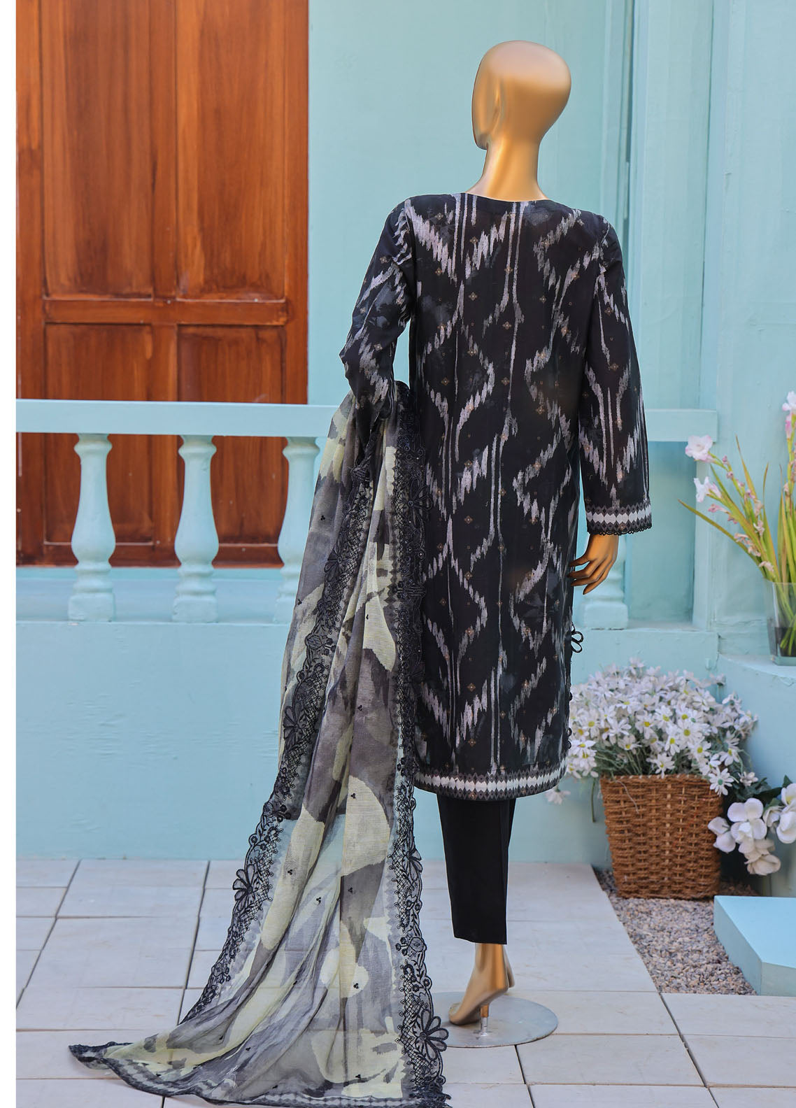 Ninokara By HZ Textiles Embroidered Jacquard 3 Piece Unstitched Suit HZ26NJ D-NJE-7010 Ninokara By HZ Textiles Embroidered Jacquard 3 Piece Unstitched Suit HZ26NJ D-NJE-7010