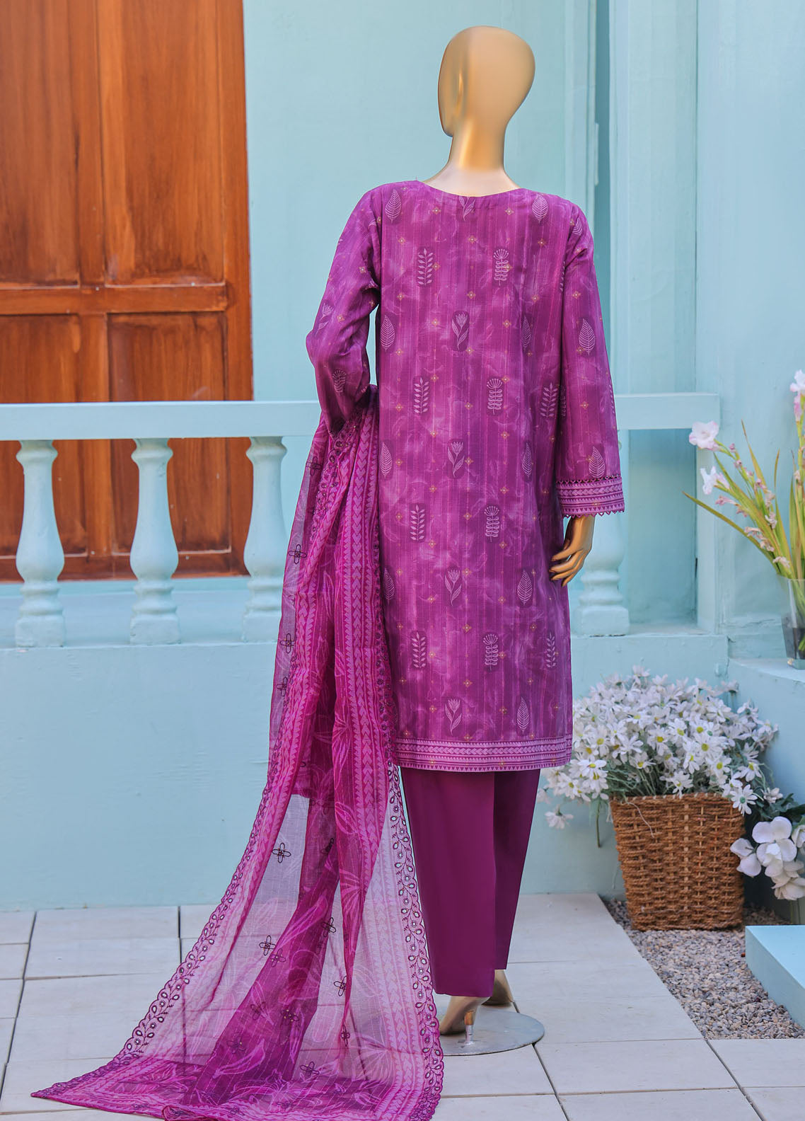 Ninokara By HZ Textiles Embroidered Jacquard 3 Piece Unstitched Suit HZ26NJ D-NJE-7011 Ninokara By HZ Textiles Embroidered Jacquard 3 Piece Unstitched Suit HZ26NJ D-NJE-7011