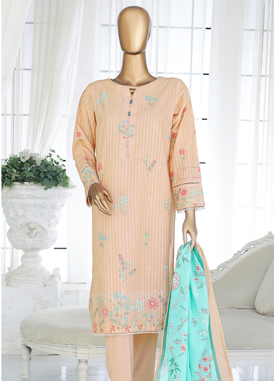 Ninokara Prints By HZ Textile Printed Lawn 3 Piece Unstitched Suit HZ25N NP-1174 Ninokara Prints By HZ Textile Printed Lawn 3 Piece Unstitched Suit HZ25N NP-1174