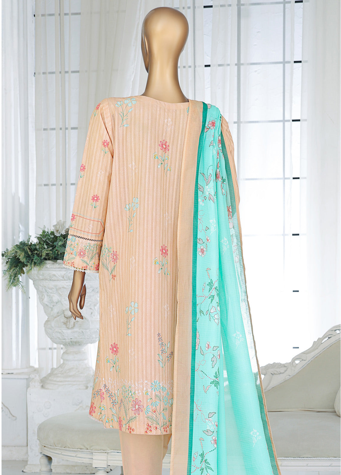 Ninokara Prints By HZ Textile Printed Lawn 3 Piece Unstitched Suit HZ25N NP-1174 Ninokara Prints By HZ Textile Printed Lawn 3 Piece Unstitched Suit HZ25N NP-1174