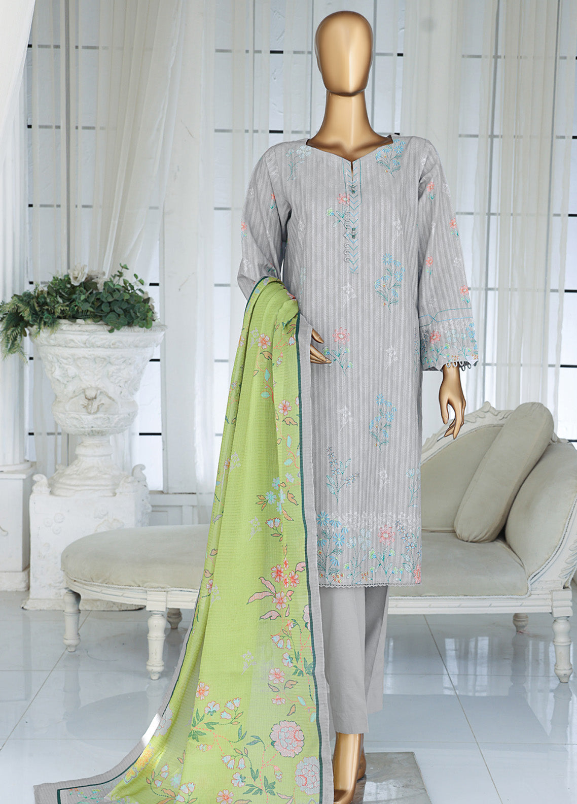 Ninokara Prints By HZ Textile Printed Lawn 3 Piece Unstitched Suit HZ25N NP-1175 Ninokara Prints By HZ Textile Printed Lawn 3 Piece Unstitched Suit HZ25N NP-1175