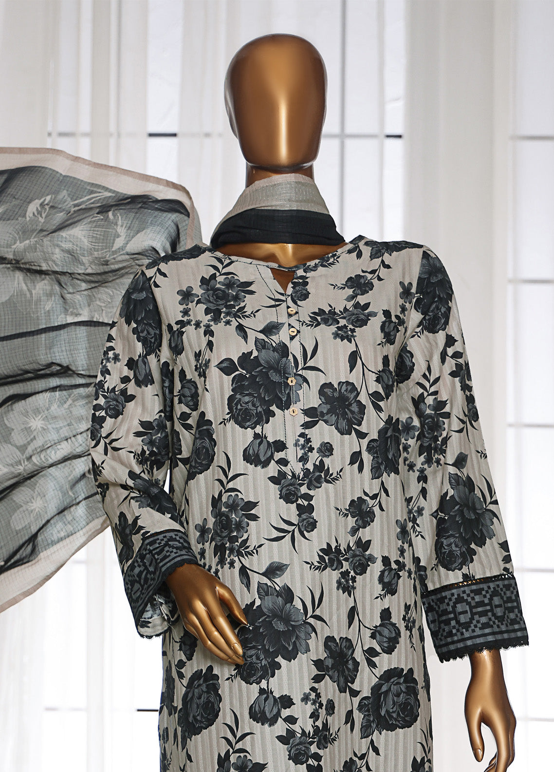 Ninokara Prints By HZ Textile Printed Lawn 3 Piece Unstitched Suit HZ25N NP-1177 Ninokara Prints By HZ Textile Printed Lawn 3 Piece Unstitched Suit HZ25N NP-1177